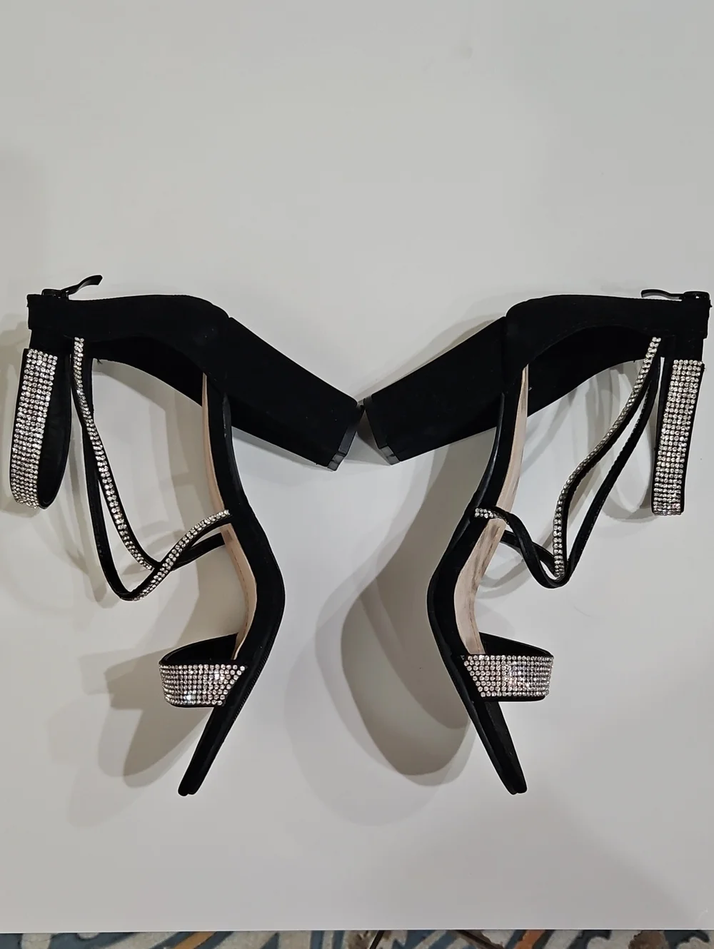 Black Chunky Heels